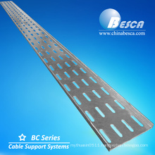 Hot Dip Galvanized Steel Perforated Tray Hanging Cable Tray